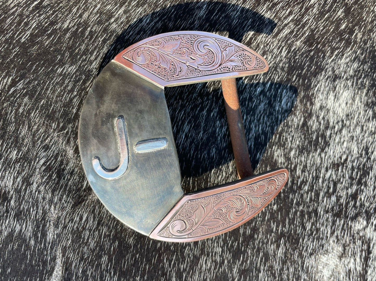 Custom Ranger Buckle Two Piece - with keeper